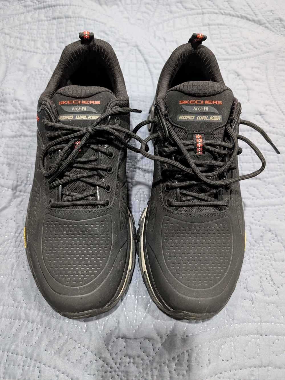 Skechers Arch Fit Road Walker Men's Black Walking Shoes